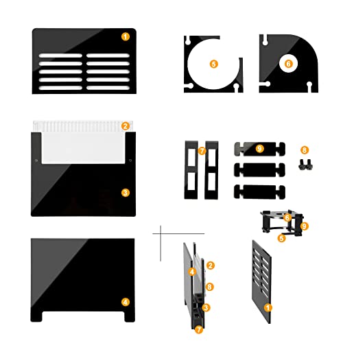 Adjustable Sump Baffle Kit - Refugium Kit - Reef Aquarium - Saltwater Aquarium Filter System- Protein Skimmer Sump