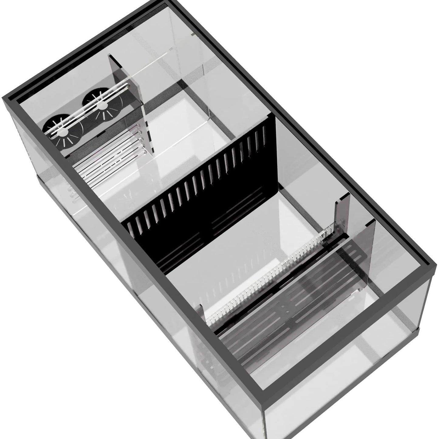 Adjustable Sump Baffle Kit - Refugium Kit - Reef Aquarium - Saltwater Aquarium Filter System- Protein Skimmer Sump