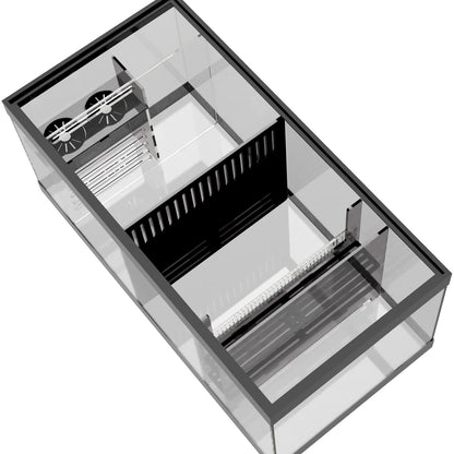 Adjustable Sump Baffle Kit - Refugium Kit - Reef Aquarium - Saltwater Aquarium Filter System- Protein Skimmer Sump