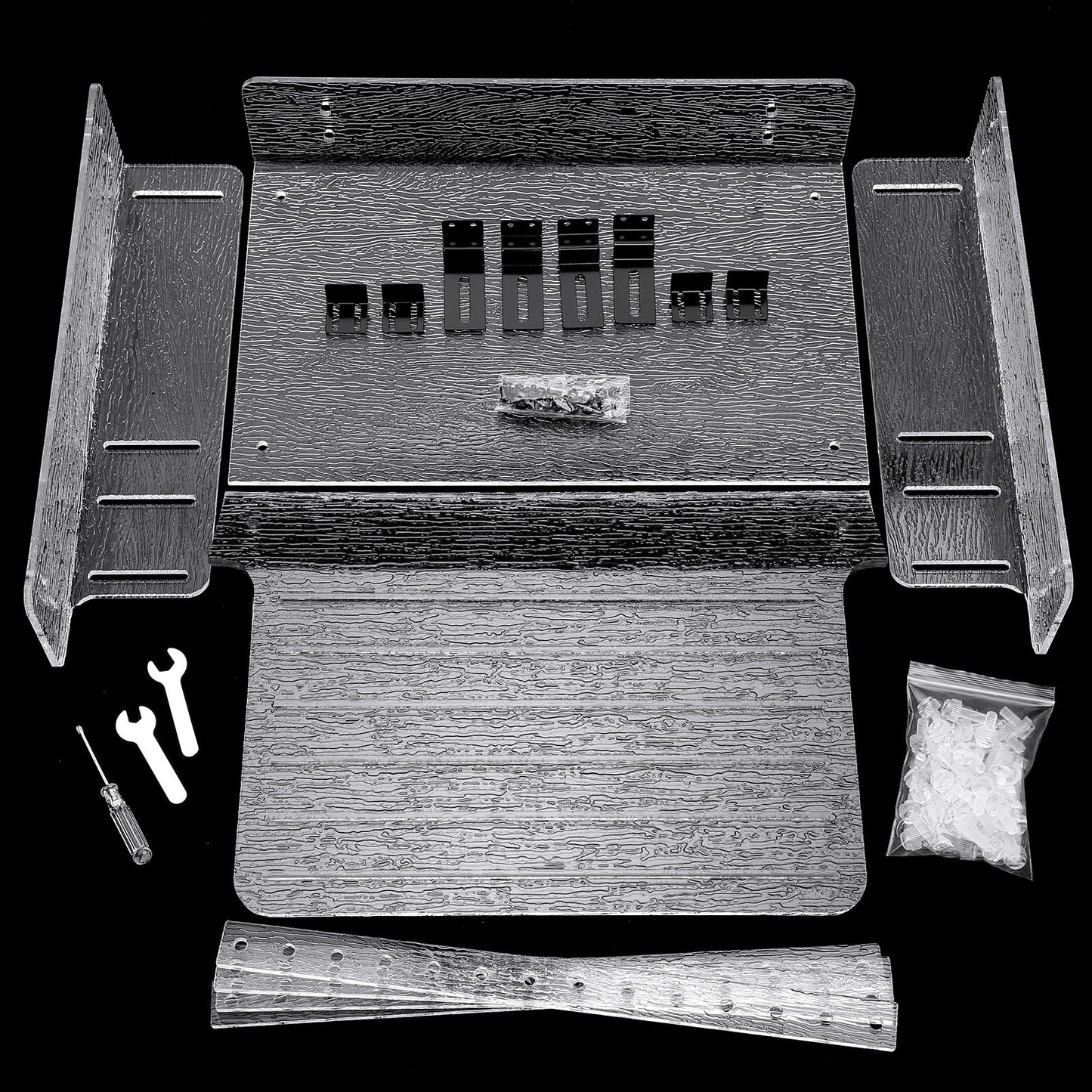 LYL LEYOULAND Hanging Turtle Basking Platform, Aquatic Reptile Ramp Dock, Turtle Terrace, Turtle Tank Accessories